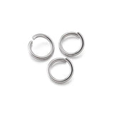 1000pcs 304 Stainless Steel Jump Rings Metal Jewelry Findings DIY Supplies