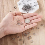 1000pcs 304 Stainless Steel Jump Rings Metal Jewelry Findings DIY Supplies