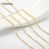 14K Plated Metal Chains for DIY Jewelry Making
