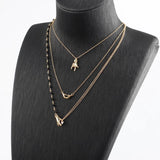 DIY Jewelry Making Kit 6pcs/lot 18k Gold Plated Copper Pendants