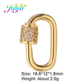 Spring Locks Lobster Screw Carabiner Clasps for DIY Jewelry Making