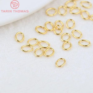 5g 3x4x0.5MM 5x7x0.8MM Jump rings Split rings Jewelry