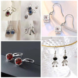 925 Silver Ear Hooks DIY Earring Findings