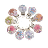 MIAOCHI Baby Safety Pacifier Clip 5PCs Teething Soother Holders