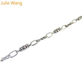 1 Meter Antique Silver Zinc Alloy Jewelry Making Necklace Chain 10*5mm