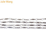 1 Meter Antique Silver Zinc Alloy Jewelry Making Necklace Chain 10*5mm