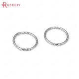 Brass Twisted Wire Jump Rings Split Rings Jewelry Making Supplies