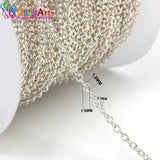 5M 1.5MM Oval Shape Link Chains DIY Jewelry Making