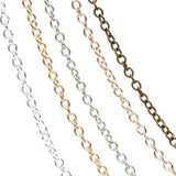 5M 1.5MM Oval Shape Link Chains DIY Jewelry Making