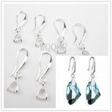 10PCS 18K Smooth Ear Hook + Clip DIY Jewelry for Earrings