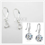 10PCS 18K Smooth Ear Hook + Clip DIY Jewelry for Earrings