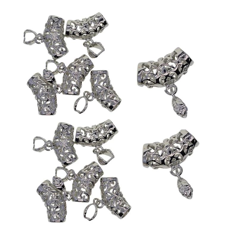 12pcs/pack Pendant Pinch Bails Clips for Bracelet Making