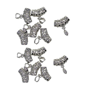 12pcs/pack Pendant Pinch Bails Clips for Bracelet Making