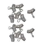 12pcs/pack Pendant Pinch Bails Clips for Bracelet Making