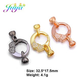 DIY Pearls Bracelet Necklace Making Spring Clasps