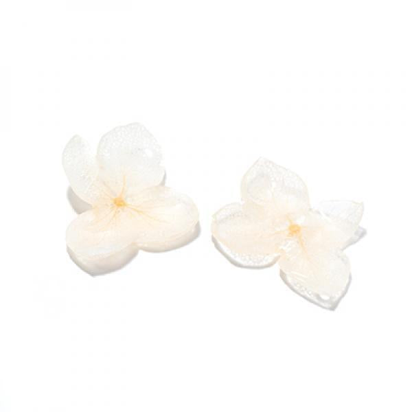 Dried Flowers Charms for DIY Earrings, 2pcs/lot