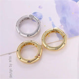 Rainbow Rhinestone Push Clasps for DIY Necklace Making