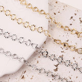 Gold-Plate Heart Link Chain DIY Jewelry Making