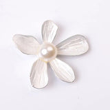 10 PCS Metal Alloy Coated Oil Flowers DIY Jewelry Making
