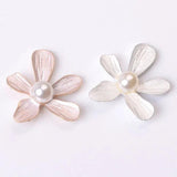 10 PCS Metal Alloy Coated Oil Flowers DIY Jewelry Making