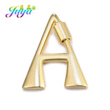 DIY Pendant Jewelry Making Accessories Supplies 26 Alphabet Letters Fastener