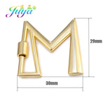 DIY Pendant Jewelry Making Accessories Supplies 26 Alphabet Letters Fastener
