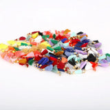 50pcs Mixed-color Tassel Earrings Charms 13mm for Jewelry Making