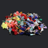 50pcs Mixed-color Tassel Earrings Charms 13mm for Jewelry Making
