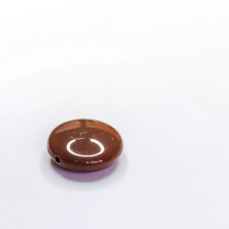 Resin Plastic Round Beads Pendant Earring Findings Accessories