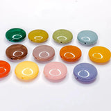 Resin Plastic Round Beads Pendant Earring Findings Accessories