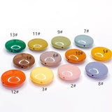 Resin Plastic Round Beads Pendant Earring Findings Accessories