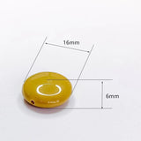 Resin Plastic Round Beads Pendant Earring Findings Accessories