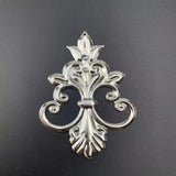 10pcs 52x70mm Metal Filigree Flowers Slice Charms Jewelry DIY Components