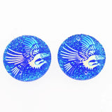 Taidian Aboriginal Resin Round Rhinestones for Jewelry Maker 25mm 10pcs/20pcs