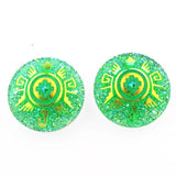 Taidian Aboriginal Resin Round Rhinestones for Jewelry Maker 25mm 10pcs/20pcs