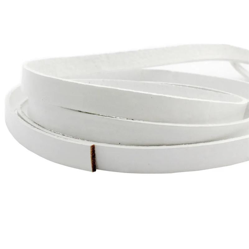 1 Yard 10mmx2mm Coated Cow Hide Leather Strip