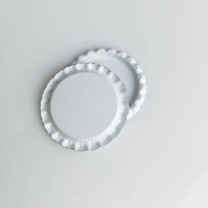 25Pcs Colored Flattened Bottle Caps DIY Hairbow Hair Bows Necklace Accesso