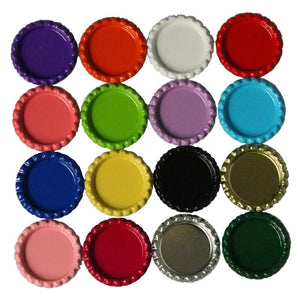 25Pcs Colored Flattened Bottle Caps DIY Hairbow Hair Bows Necklace Accesso