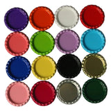 25Pcs Colored Flattened Bottle Caps DIY Hairbow Hair Bows Necklace Accesso
