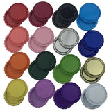 25Pcs Colored Flattened Bottle Caps DIY Hairbow Hair Bows Necklace Accesso