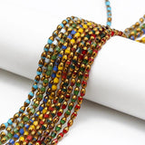 5x8mm Glass Beads for Jewelry Making DIY Bracelet Necklace Spacer Loose Beads
