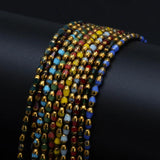 5x8mm Glass Beads for Jewelry Making DIY Bracelet Necklace Spacer Loose Beads