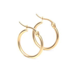 10PCS Stainless Steel Earrings Loop Earrings Hoop Open Earring Hook Base