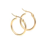 10PCS Stainless Steel Earrings Loop Earrings Hoop Open Earring Hook Base