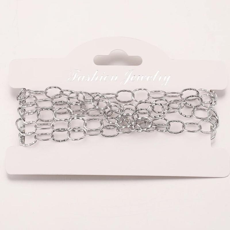 Gold-Plate Stainless Steel Chain for Jewelry Making