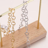 Gold-Plate Stainless Steel Chain for Jewelry Making
