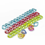 26mm Transparent Acrylic Chain Beads Assembled Chain Link for Jewelry Making