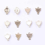 10pcs Angel Wing Charm Link Love Pendant Necklace for Women