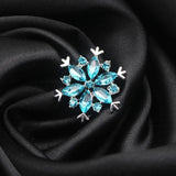 10Pcs Snowflake Rhinestone Flat Button Sewing DIY Clothing