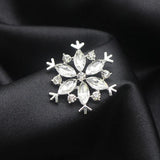 10Pcs Snowflake Rhinestone Flat Button Sewing DIY Clothing